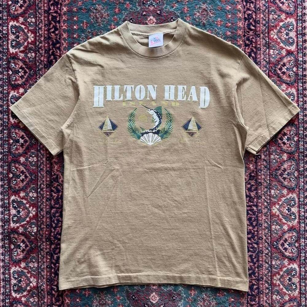 Pro Tees Hilton Head Island South Carolina Vintage Graphic T-Shirt